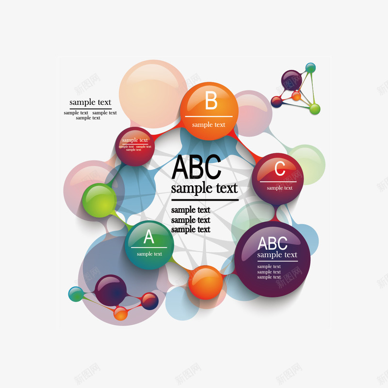 ABC指示框架png免抠素材_88icon https://88icon.com abc 多彩 框架