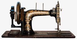 金属缝纫机复古缝纫机高清图片
