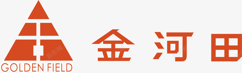矢量标志金河田logo矢量图图标图标
