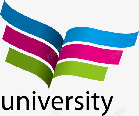 学习识字彩色企业logo图标图标