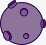 外星球png免抠素材_88icon https://88icon.com 卡通 外星球 宇宙 手绘 紫色