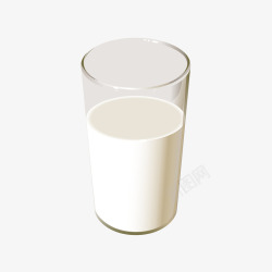 美味杯装牛奶素材