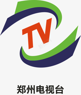 背景图郑州电视台logo矢量图图标图标