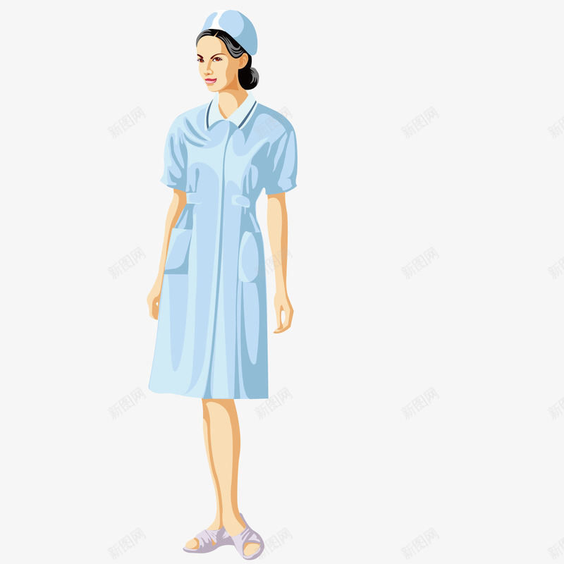 漂亮的护士png免抠素材_88icon https://88icon.com 卡通 护士 漂亮