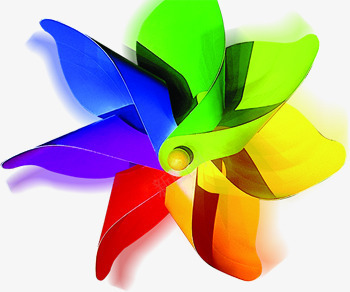 创意手绘动感模糊五颜六色的风车png免抠素材_88icon https://88icon.com 五颜六色 创意 动感 模糊 风车