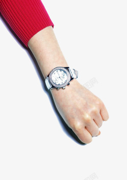 戴手表戴手表的一只手高清图片