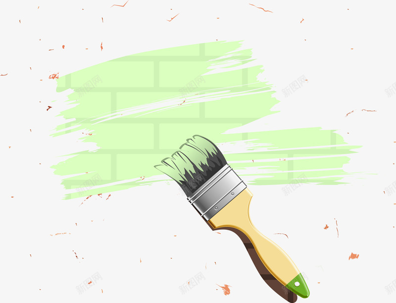 彩漆油漆刷笔png免抠素材_88icon https://88icon.com 刷子彩漆 彩漆油漆刷笔筒 彩色 彩色画笔 油漆 涂料 颜料 颜色