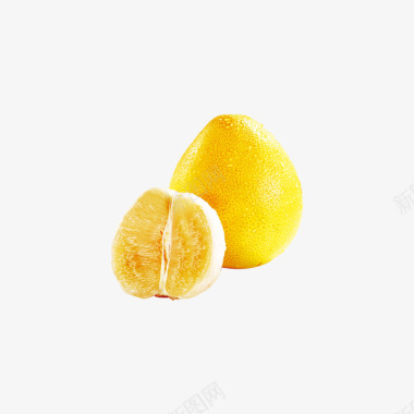 黄色柚子图标图标