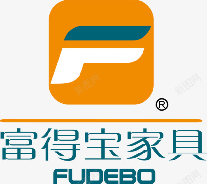 中国航天企业logo标志富得宝家具logo图标图标