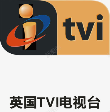 英国TVI电视台logo矢量图图标图标