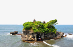 巴厘岛海神庙景色素材