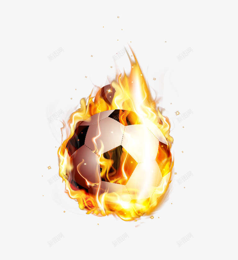 燃烧的足球png免抠素材_88icon https://88icon.com 火焰 热情 燃烧 球类 足球 足球运动