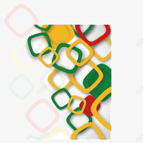 背景装饰图案方块圆角png免抠素材_88icon https://88icon.com 圆角 方块 背景装饰图案