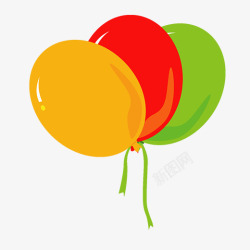 氢气球庆祝儿童节节日庆祝氢气球高清图片
