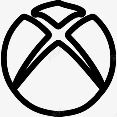 游戏控制台Xbox图标图标