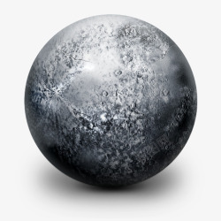 创意合成月亮表面形状球形素材