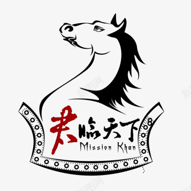 企业标识设计骑士中世纪logo图标图标