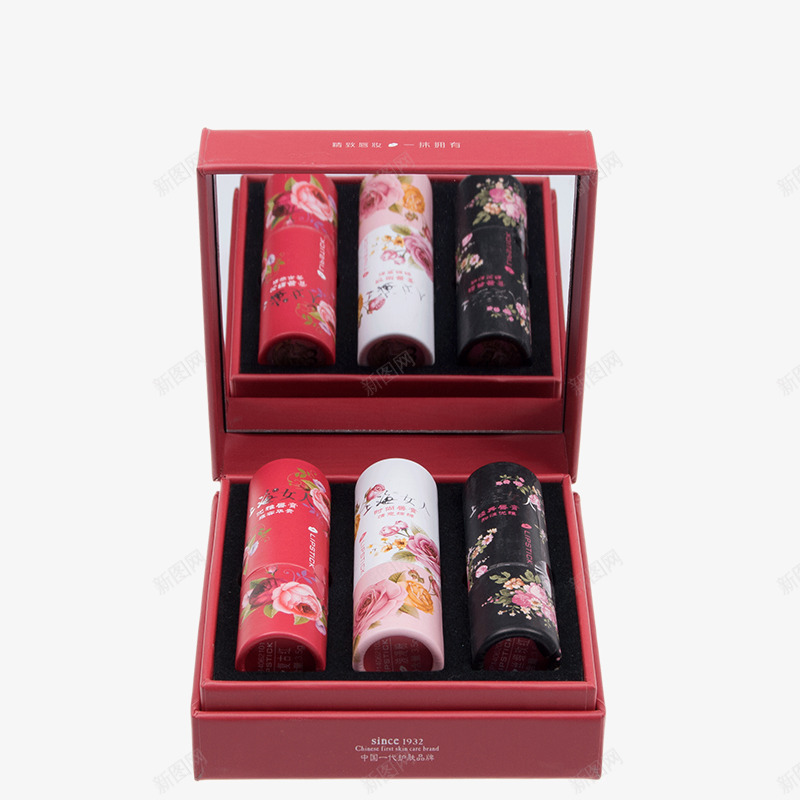 上海老上海女人唇膏口红套装png免抠素材_88icon https://88icon.com 上海 产品实物 口红套装 女人唇膏 老上海