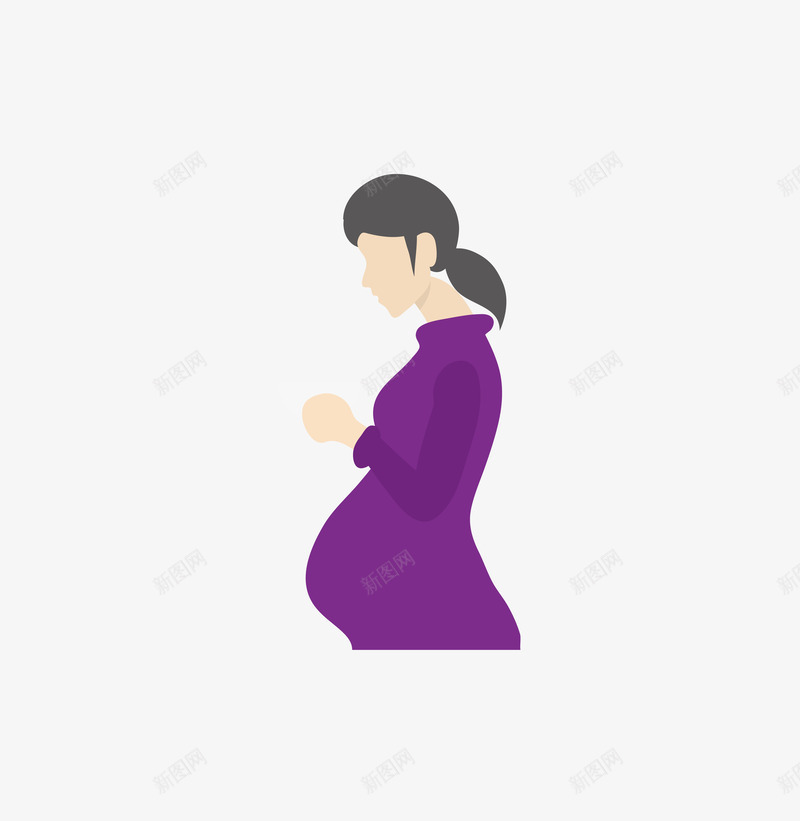卡通手绘孕妇图像png免抠素材_88icon https://88icon.com 创意 动漫动画 卡通孕妇 孕妇图像 怀孕的女人 手绘 美丽的孕妇