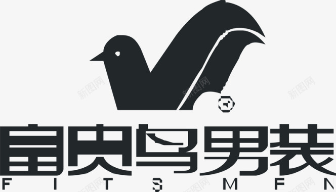 标志图集富贵鸟男装logo矢量图图标图标