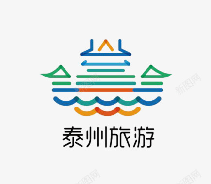 景点ico泰州旅游logo图标图标