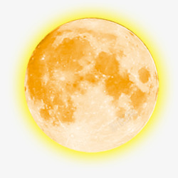 中秋月亮素材