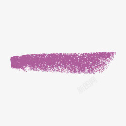 紫色线条笔刷矢量图素材