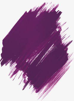 紫色水彩涂鸦笔刷矢量图素材