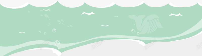 绿色海洋波浪边框纹理png免抠素材_88icon https://88icon.com 免抠PNG 波浪 海洋 绿色 边框纹理