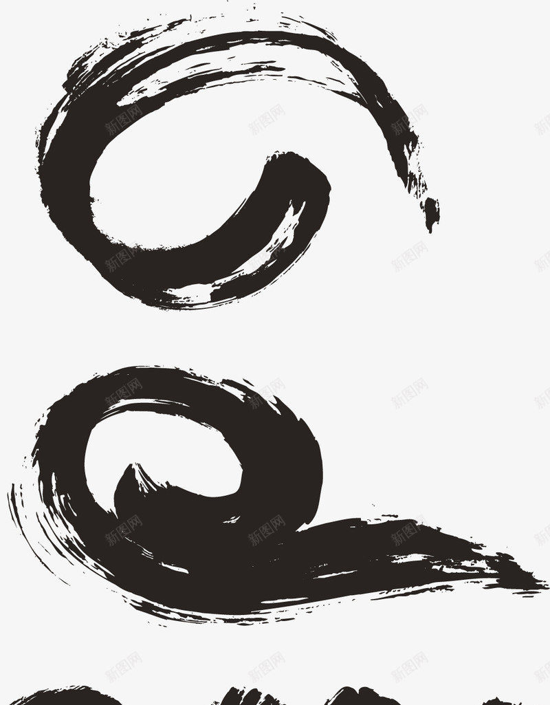 毛笔旋转png免抠素材_88icon https://88icon.com 书法字画 旋转 毛笔书画 毛笔字画 瑰宝 笔刷字画