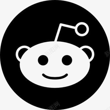 错误标志Reddit的社会标志特征图标图标