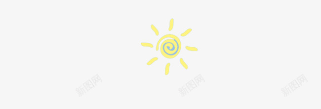 小太阳装饰图案海报装饰女png免抠素材_88icon https://88icon.com 卡通风 小太阳 装饰图案