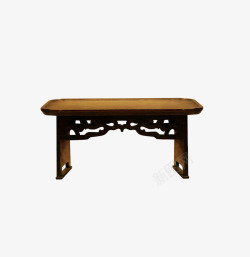 棕色古典木桌素材