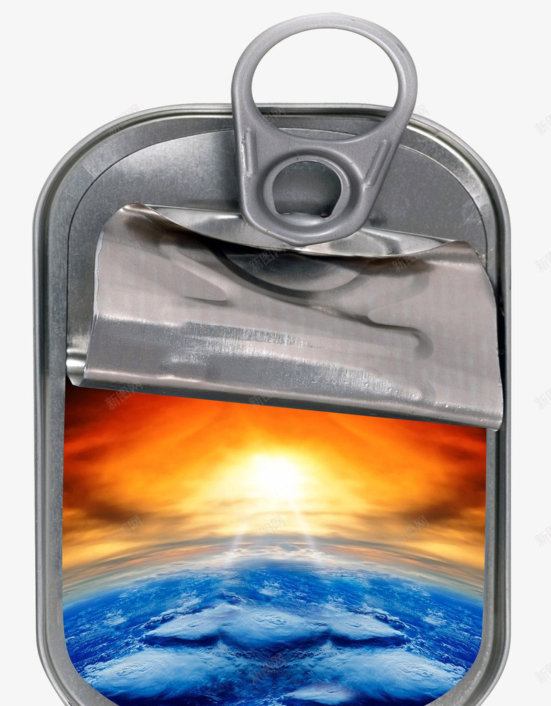 手绘易拉罐风景画png免抠素材_88icon https://88icon.com 发光 声音 太阳 日出东方 旭日东升 易拉罐 易拉罐贴纸 阳光 风景画