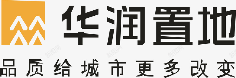 企业卡片标识华润置地logo矢量图图标图标