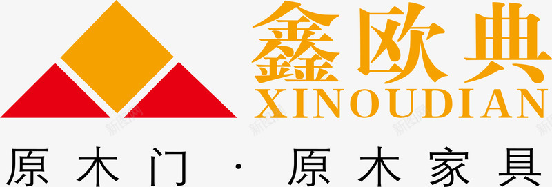 鑫欧典logo矢量图图标图标