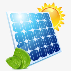 供电太阳能电池高清图片