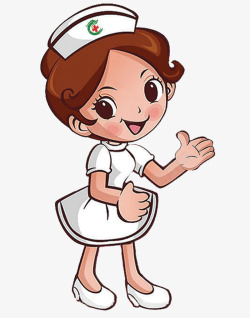 美丽护士卡通护士高清图片