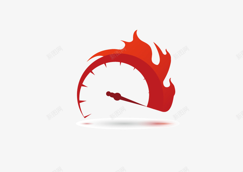 火焰测速表png免抠素材_88icon https://88icon.com 测速 火焰 红色 表盘