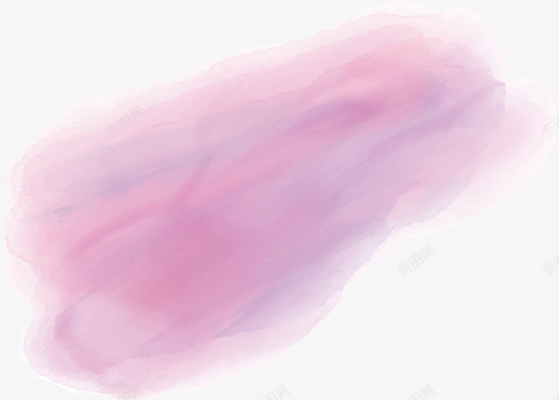 粉色水彩晕染png免抠素材_88icon https://88icon.com 水彩晕染 矢量素材 笔刷 粉色笔刷