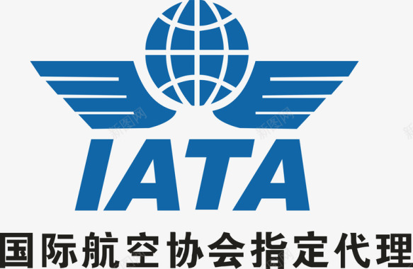 国际航空协会指定代理logo图标图标