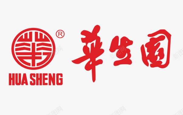 春满园华生园蛋糕logo图标图标