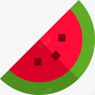 桃子水果西瓜图标图标