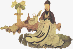 中医古典人物绘画素材
