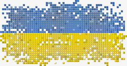 乌克兰国旗素材