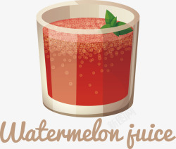 西瓜汁素材