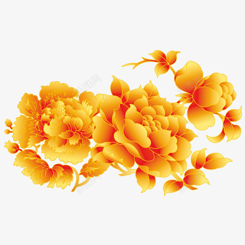 水彩卡通绽放花朵png免抠素材_88icon https://88icon.com 创意 卡通 手绘 水彩 笔刷 绽放 花朵 设计