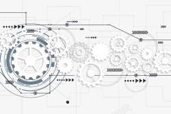 精美齿轮背景素材