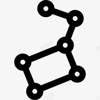 星座手链大熊座图标图标