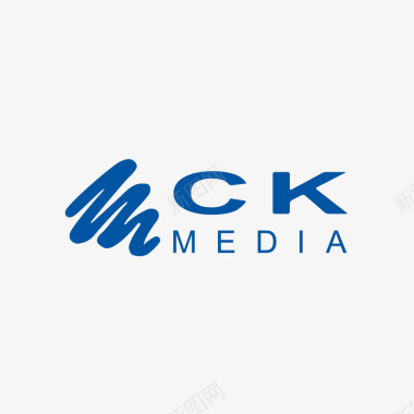 厨房logo蓝色CK字母LOGO矢量图图标图标